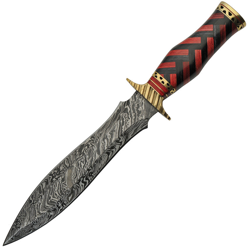 damascus-braided-wood-dagger