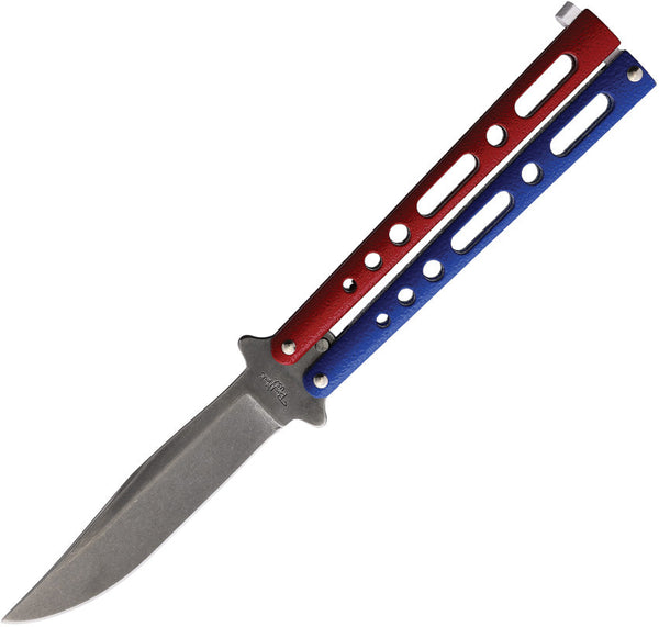 Benchmark Butterfly Red White Blue SW