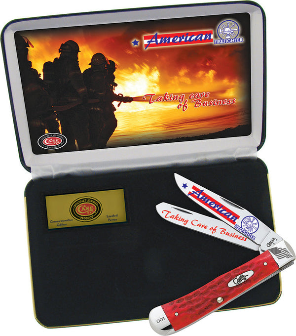Case Cutlery American Firefighter Gift Set