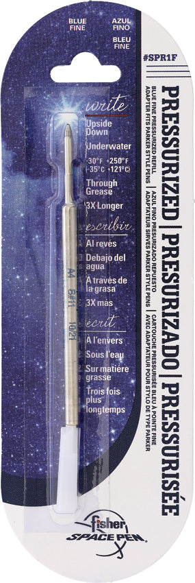 Fisher Space Pen Blue Fine Ink Refill