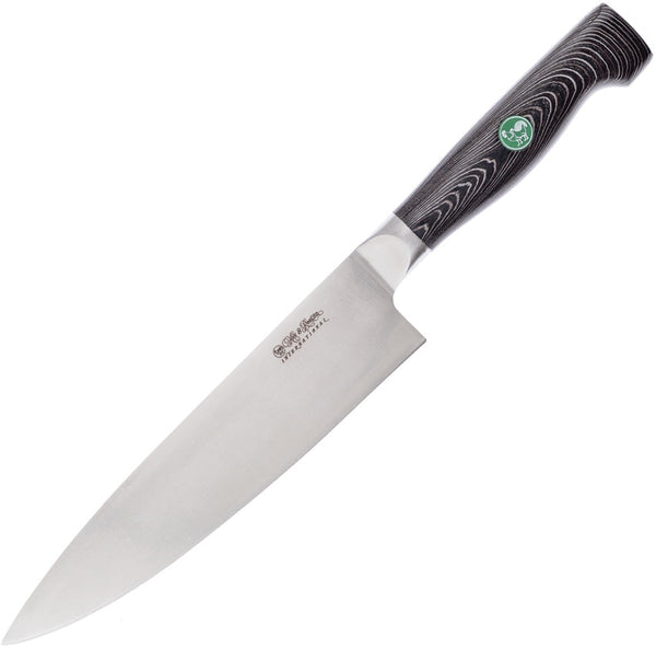 Hen & Rooster Chefs Knife Black G10