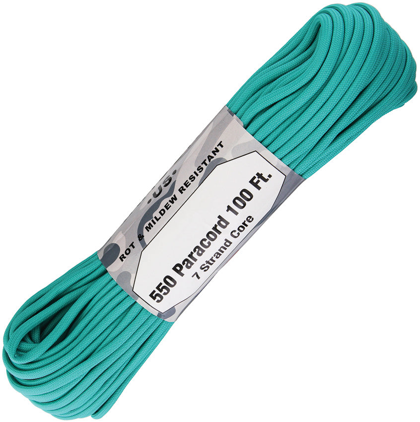 Atwood Rope MFG Parachute Cord Teal Green