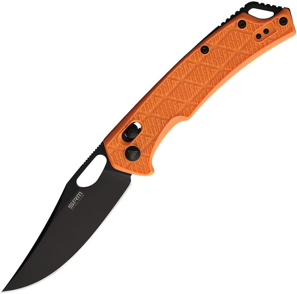 SRM Knives 9201 Ambi Lock Orange