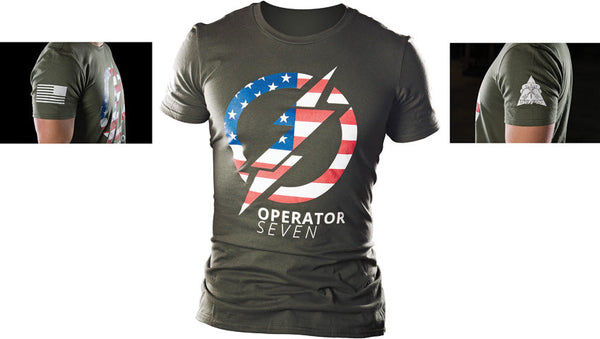 TOPS Operator 7 T-Shirt OD