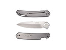 CRKT Bona Fide Linerlock Silver K540GXP
