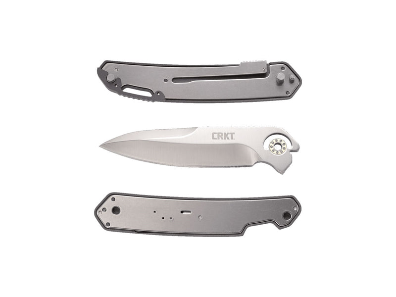 CRKT Bona Fide Linerlock Silver K540GXP