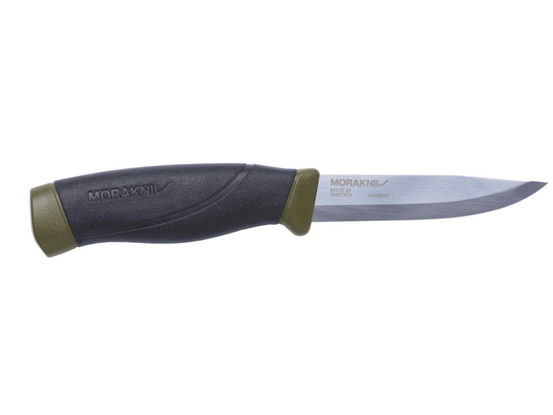 Morakniv® Companion MG (C) - Carbon Steel - Olive Green 11863