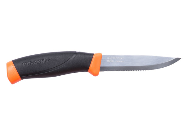 Morakniv Companion F Serrated - Stainless Steel - Orange 11829