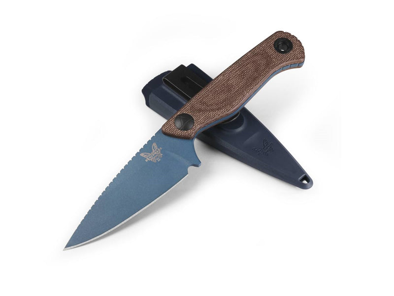 Benchmade Dacian 203Bt-01 Brown Canvas Micarta Spear