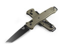 Benchmade Bailout 537Bk-06 Ranger Green Grivory Tanto Plain