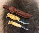 Wood Jewel Skinning & Opening double knife
