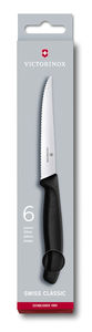 Victorinox Swiss Classic Steak and Pizza Knife Set, 6 Pieces