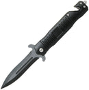 ABKT Tac Stiletto Linerlock A/O Black