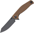 ABKT Tac Catalyst Linerlock Brown