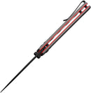 ABKT Tac Interlace Slide Lock Gray/Red