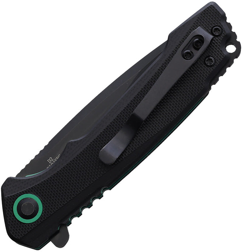 ABKT TAC AB Elite Linerlock Blk/Grn