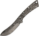 Alabama Damascus Steel Damascus Knife Blade