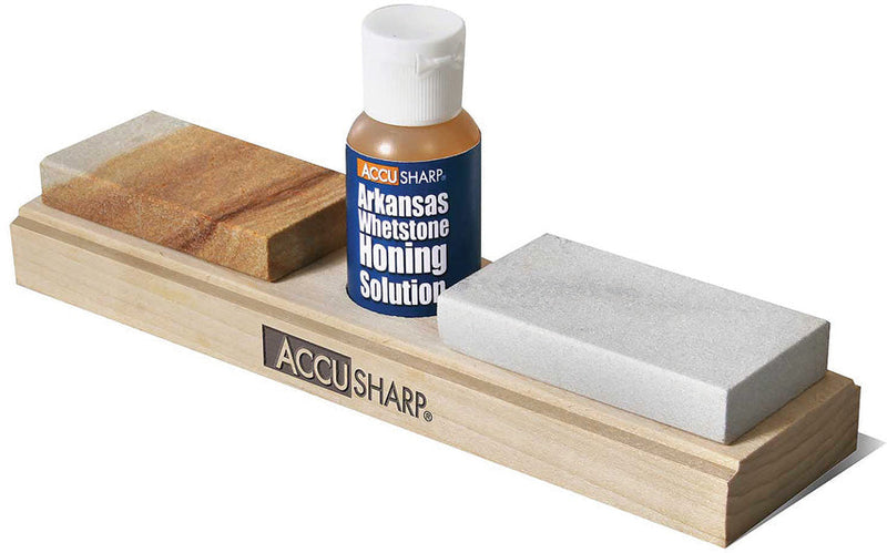 AccuSharp Arkansas Whetstone Combo Kit