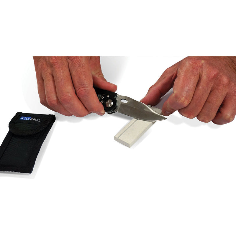 AccuSharp Natural Arkansas Pocket Stone