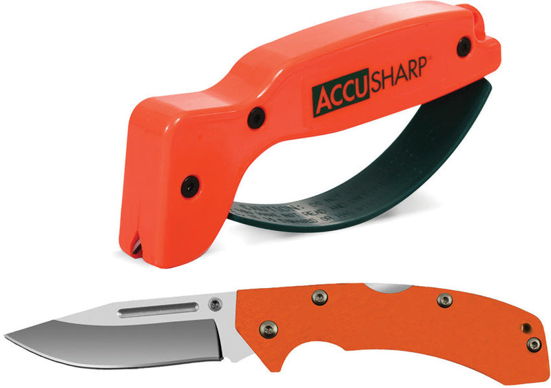 AccuSharp Lockback/Sharpener Combo