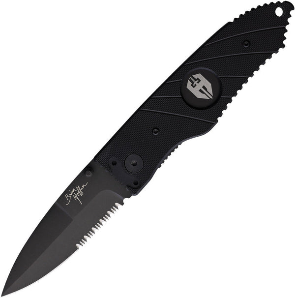 Hoffner Knives Snap Linerlock Double Black