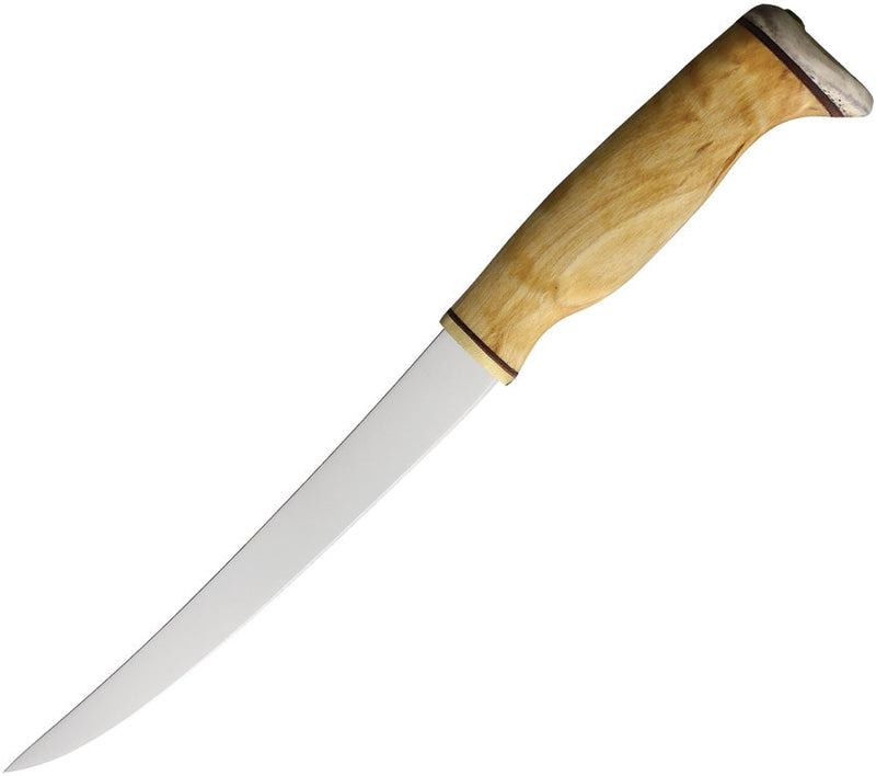 Arctic Legend Fillet Knife Curly Birch