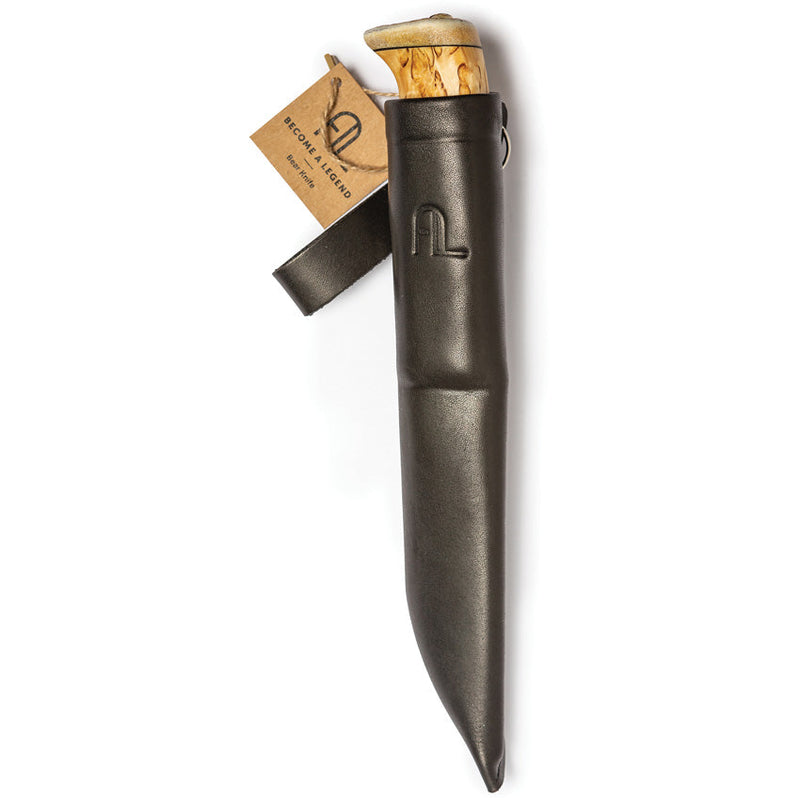 Arctic Legend Bear Fixed Blade Curly Birch