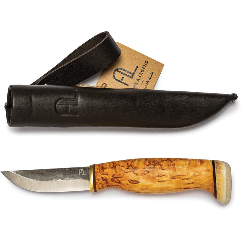 Arctic Legend Handicraft Fixed Blade Curly