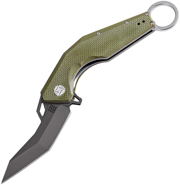 Artisan Cobra Linerlock D2 Green