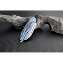 Artisan Apache Nomad Framelock Blue M3