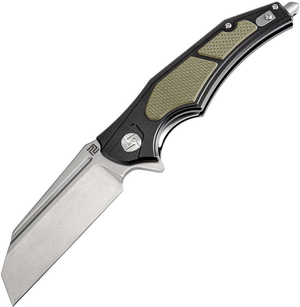 Artisan Apache Nomad Linerlock Green D
