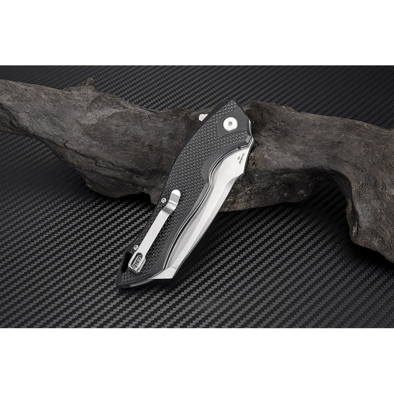 Artisan Eagle Linerlock Black D2