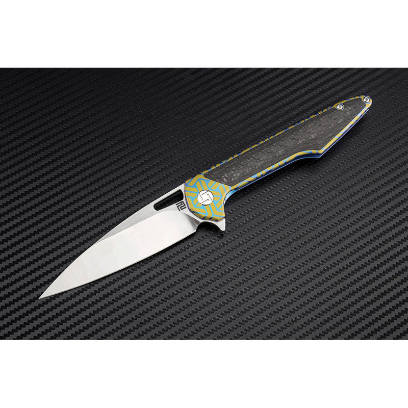 Artisan Archaeo Framelock Blue