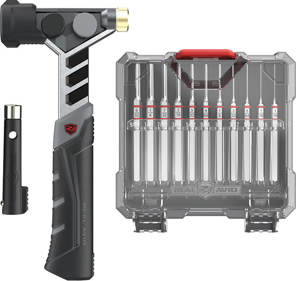 Real Avid Master Hammer and Punch Set