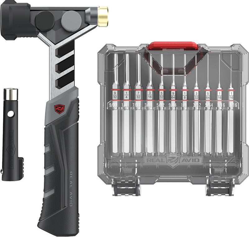 Real Avid Master Hammer and Punch Set