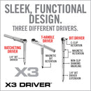 Real Avid X3 Driver 13-Piece Bit Set