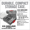 Real Avid X3 Driver 57-Piece Bit Set