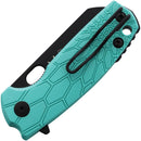Brighten Blades Baby Core Linerlock Teal