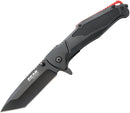 Bear Edge Linerlock A/O Black/Red