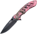 Bear Edge Brisk Framelock Pink Camo