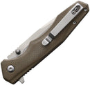 Blackjack Linerlock Tan S35VN