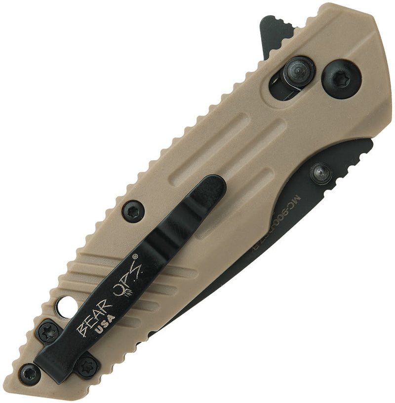 Bear & Son Slide Lock Desert Zytel