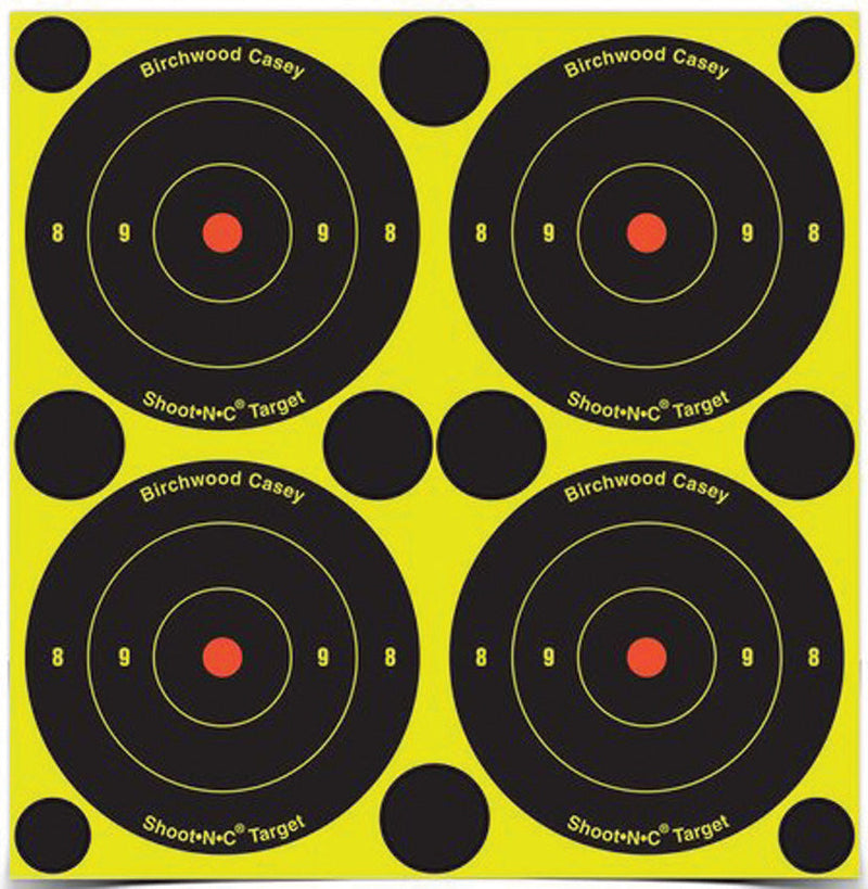 Birchwood Casey Shoot-NC 3in Bulls Eye Target