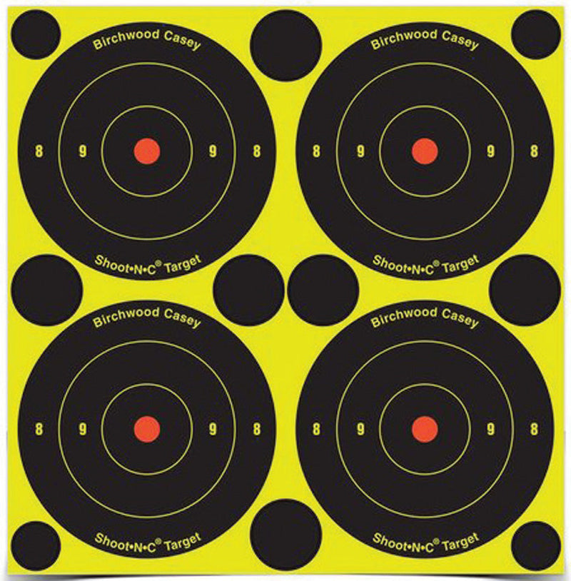 Birchwood Casey Shoot-NC 3in Bulls Eye Target