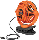 BlackFire Rechargeable Clamp Fan
