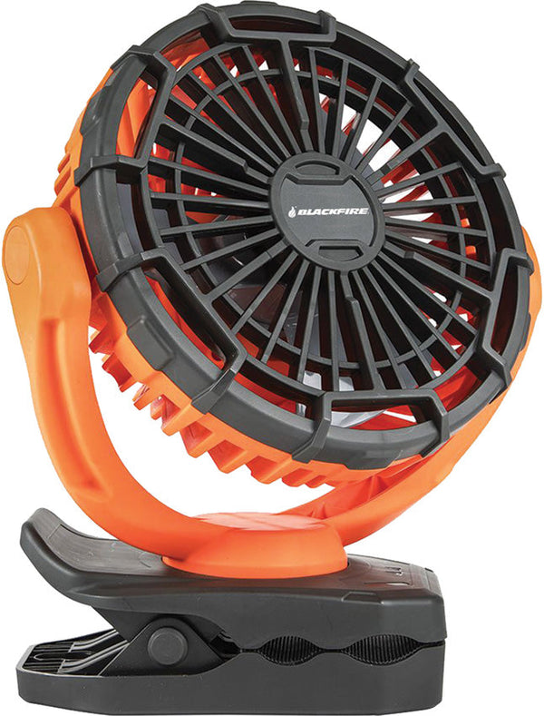 BlackFire Rechargeable Clamp Fan