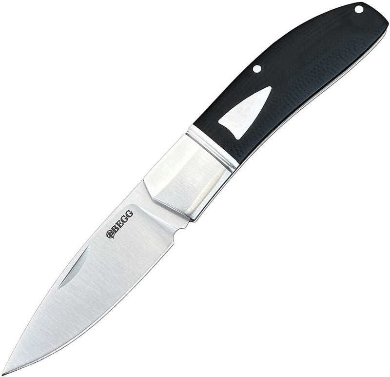 Begg Knives DP Slip Joint Black G10