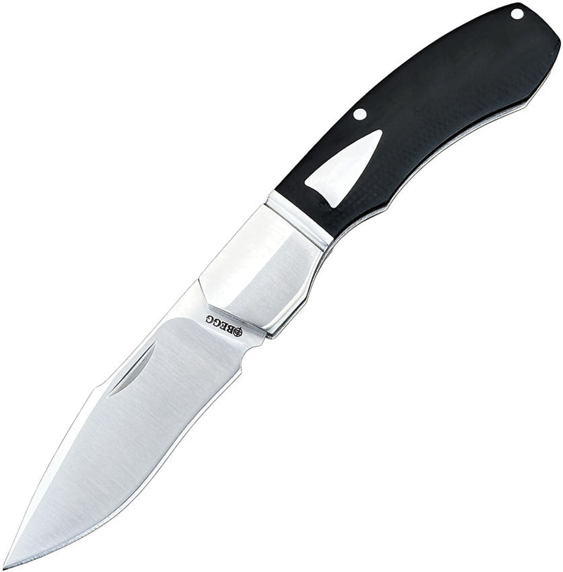 Begg Knives Recurve Slip Joint Black G10