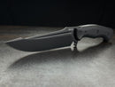 Begg Knives Alligator Fixed Blade Black