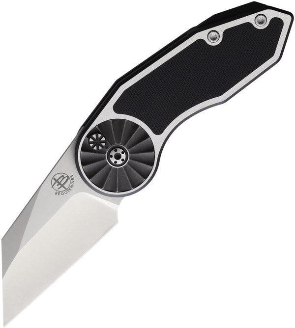 Begg Knives Micro Burst Button Lock Rose
